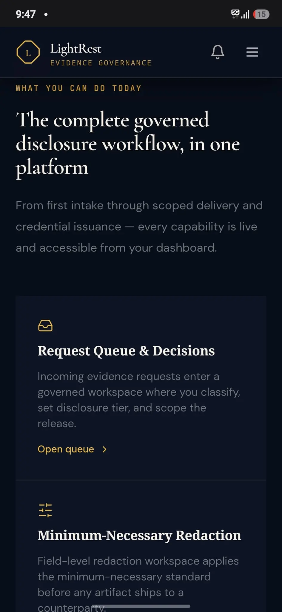 Screenshot 2 of LightRest