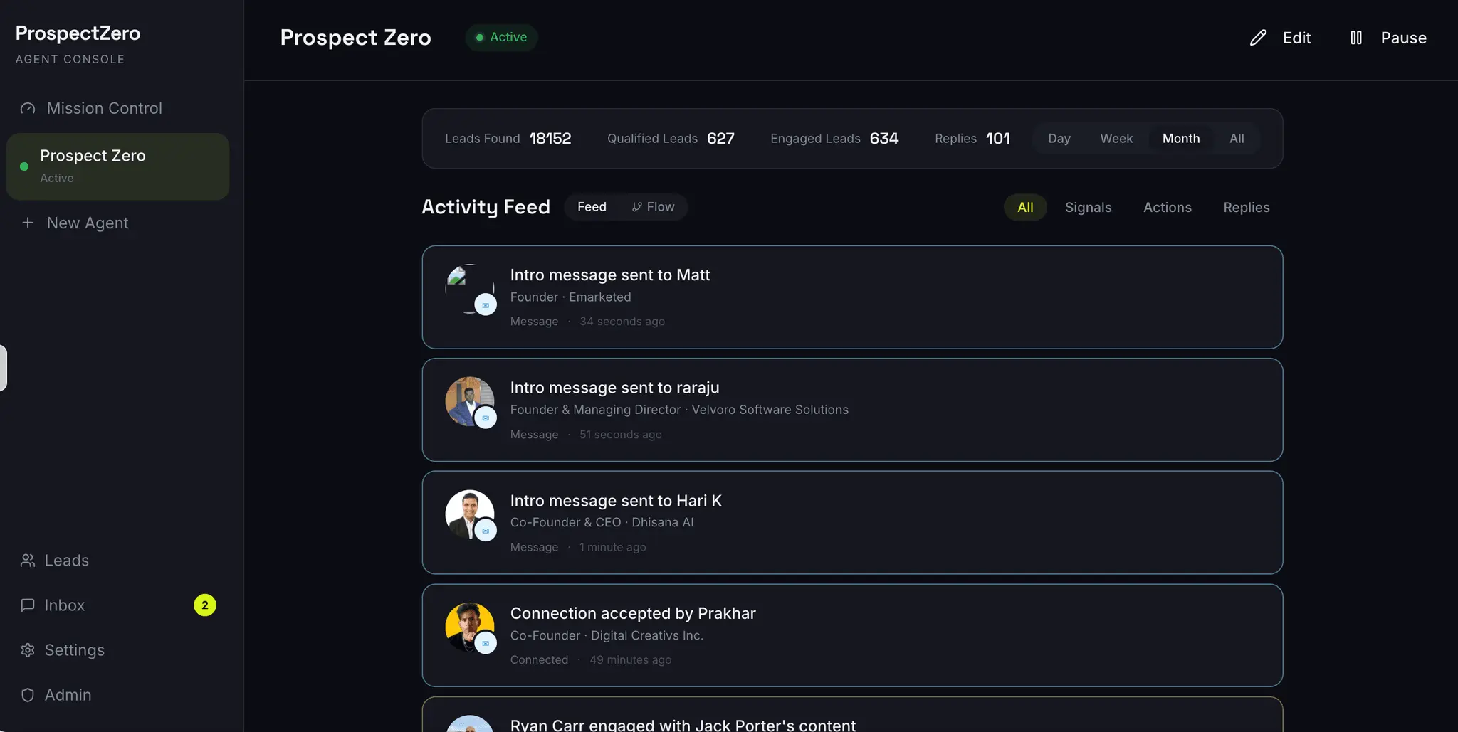 Screenshot 3 of ProspectZero