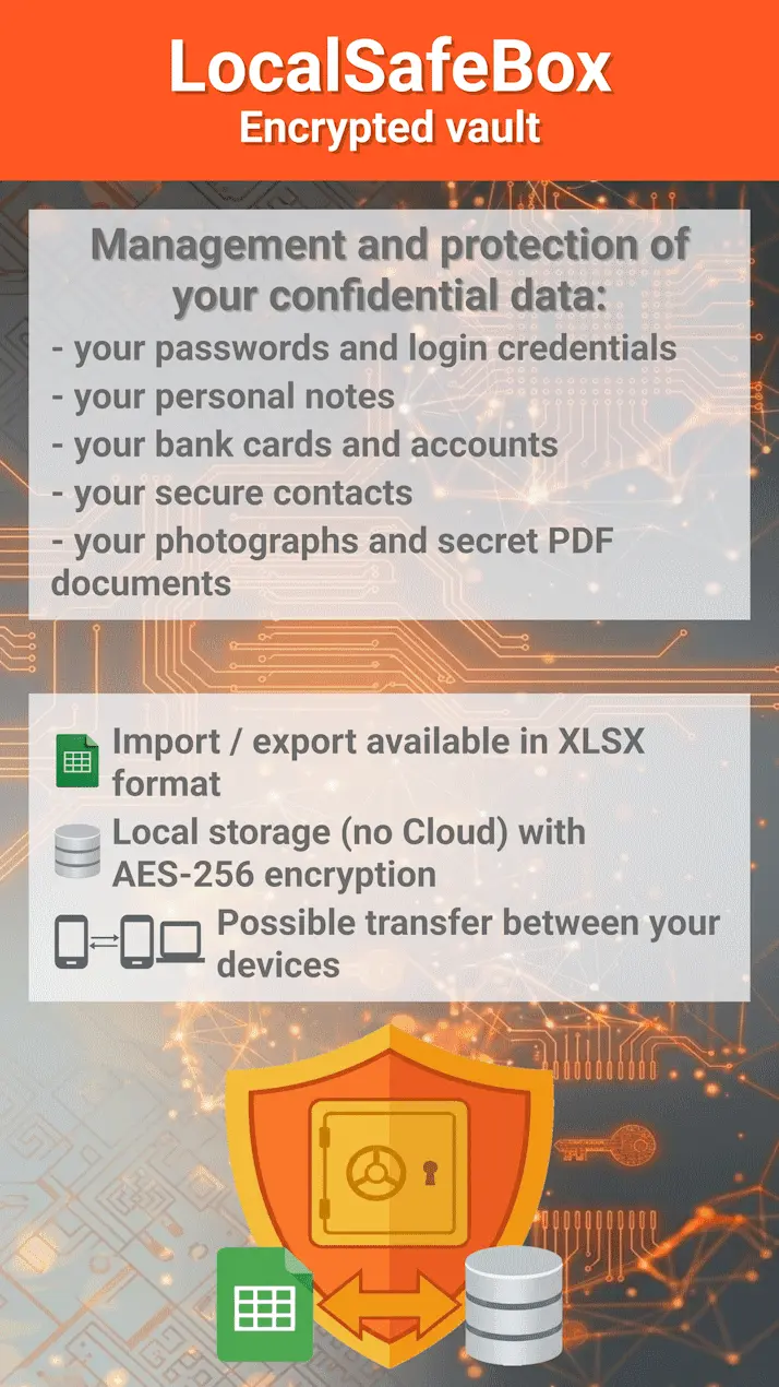 Screenshot 1 of LocalSafeBox