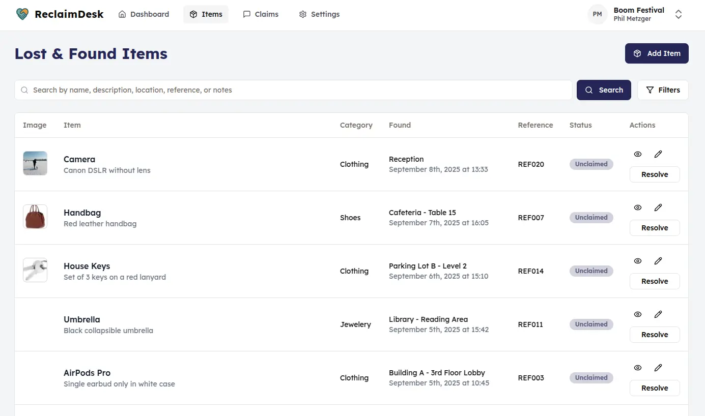 Screenshot 8 of ReclaimDesk