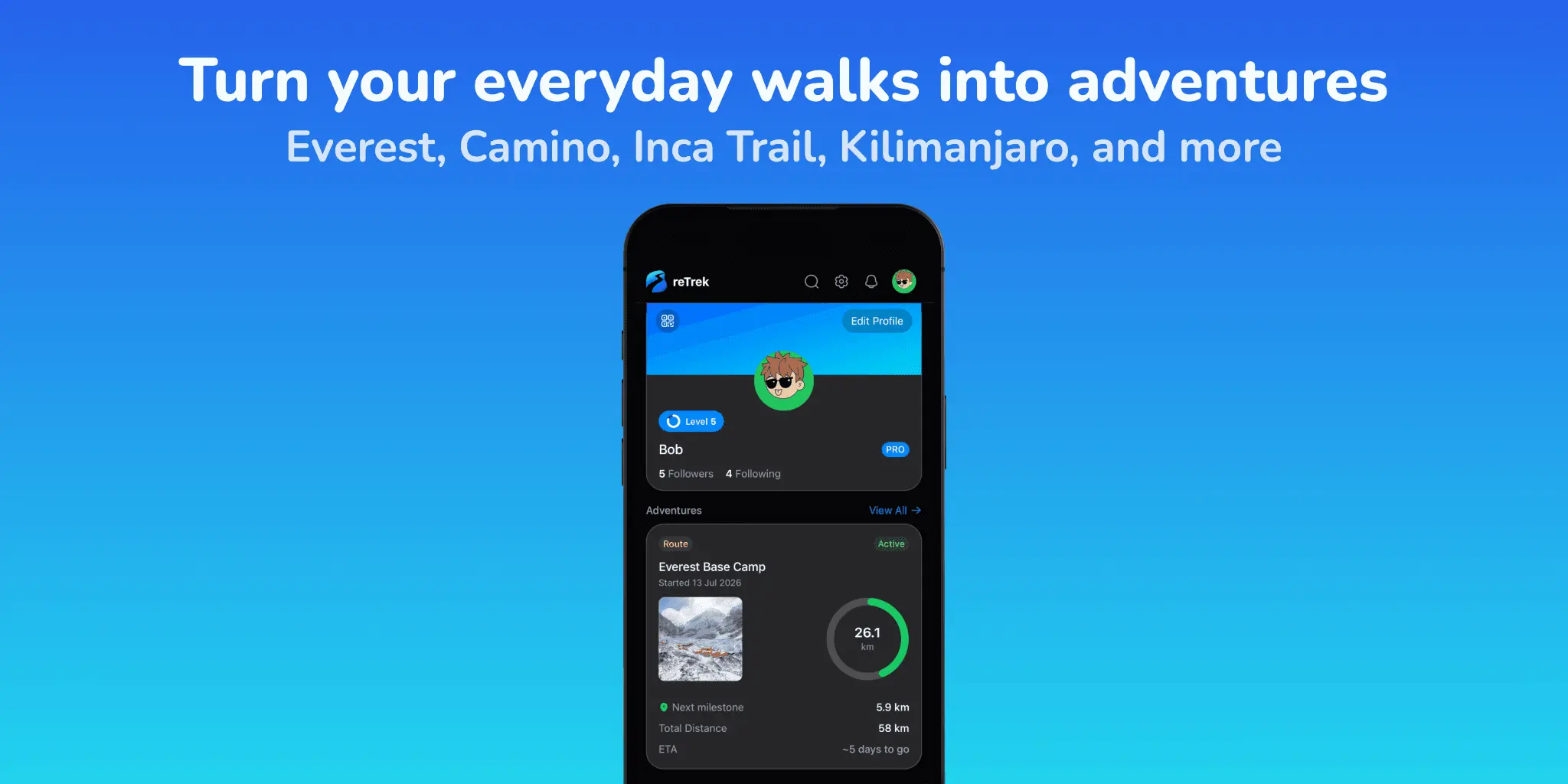 Screenshot 1 of reTrek