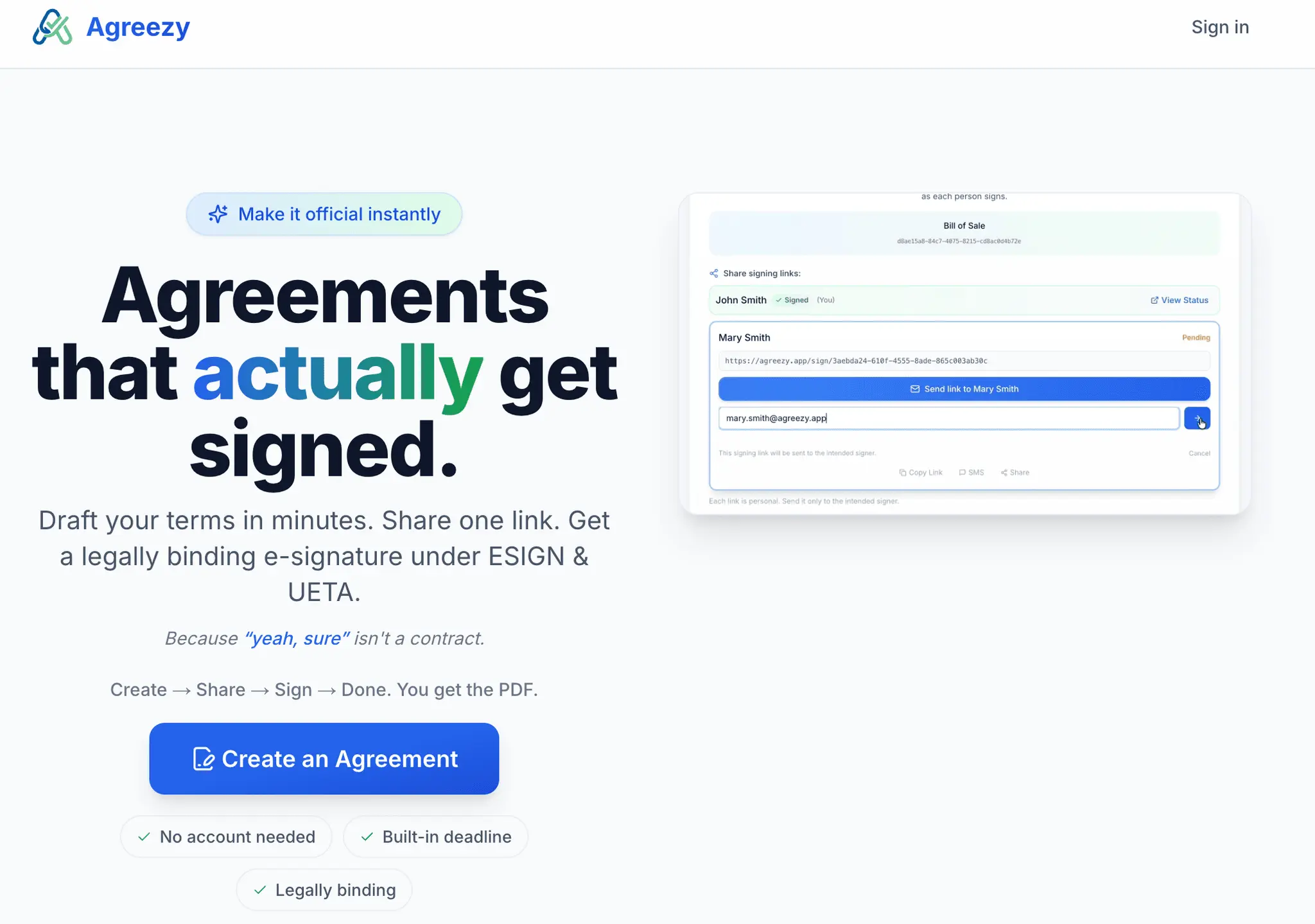 Screenshot 1 of Agreezy