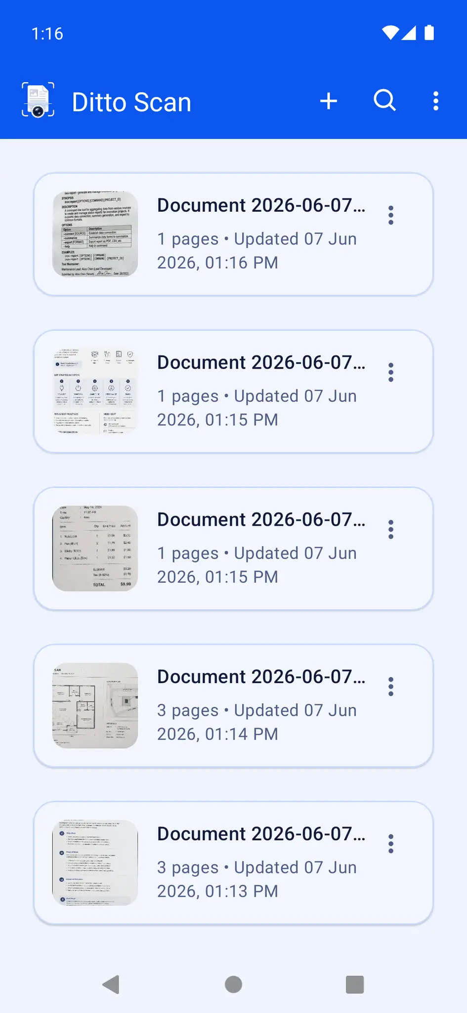 Screenshot 1 of Ditto Scan