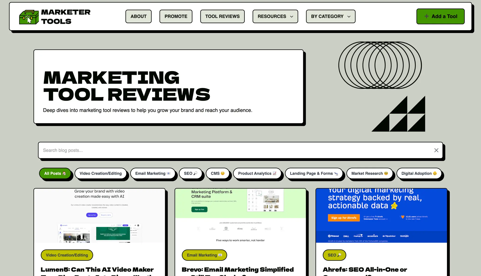 Screenshot 1 of Marketer Tools
