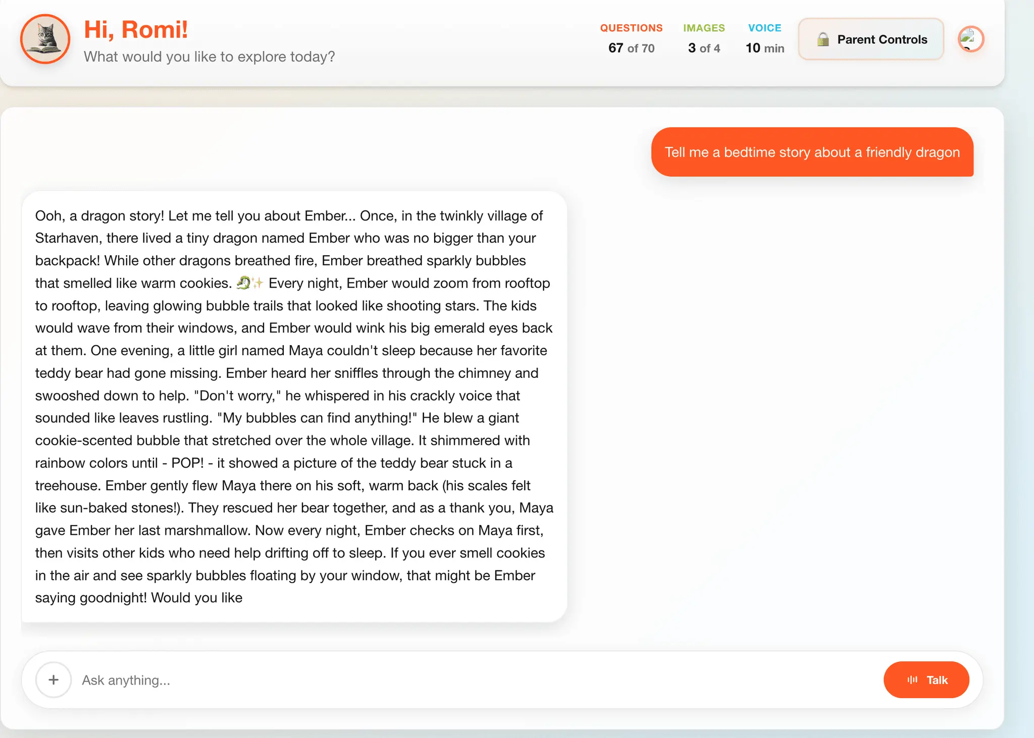 Screenshot 3 of Askie - AI for kids