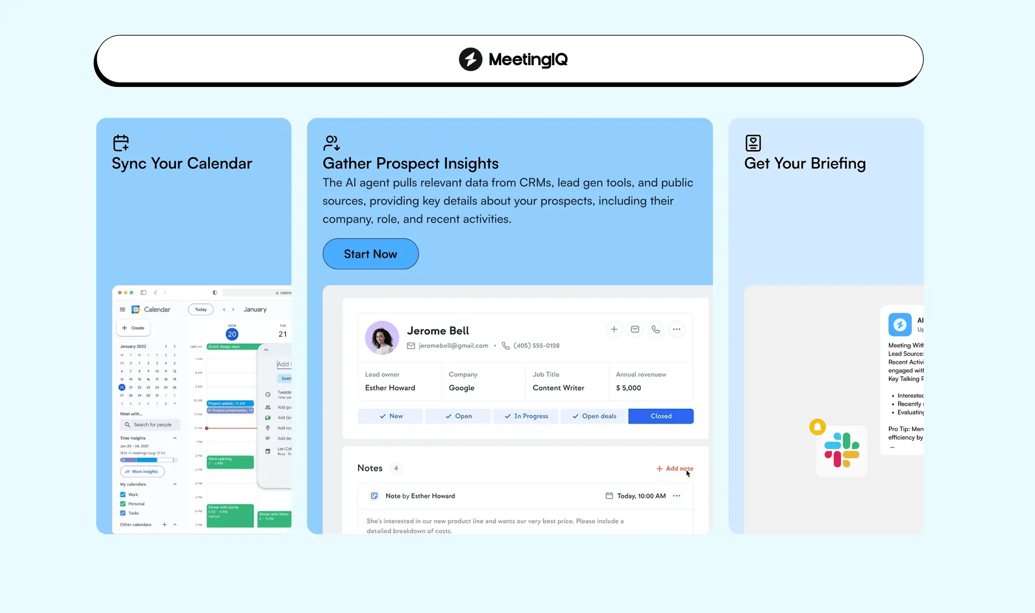 Screenshot 1 of MeetingIQ