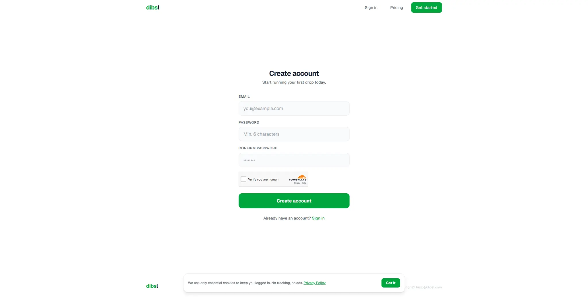 Screenshot 3 of dibsl