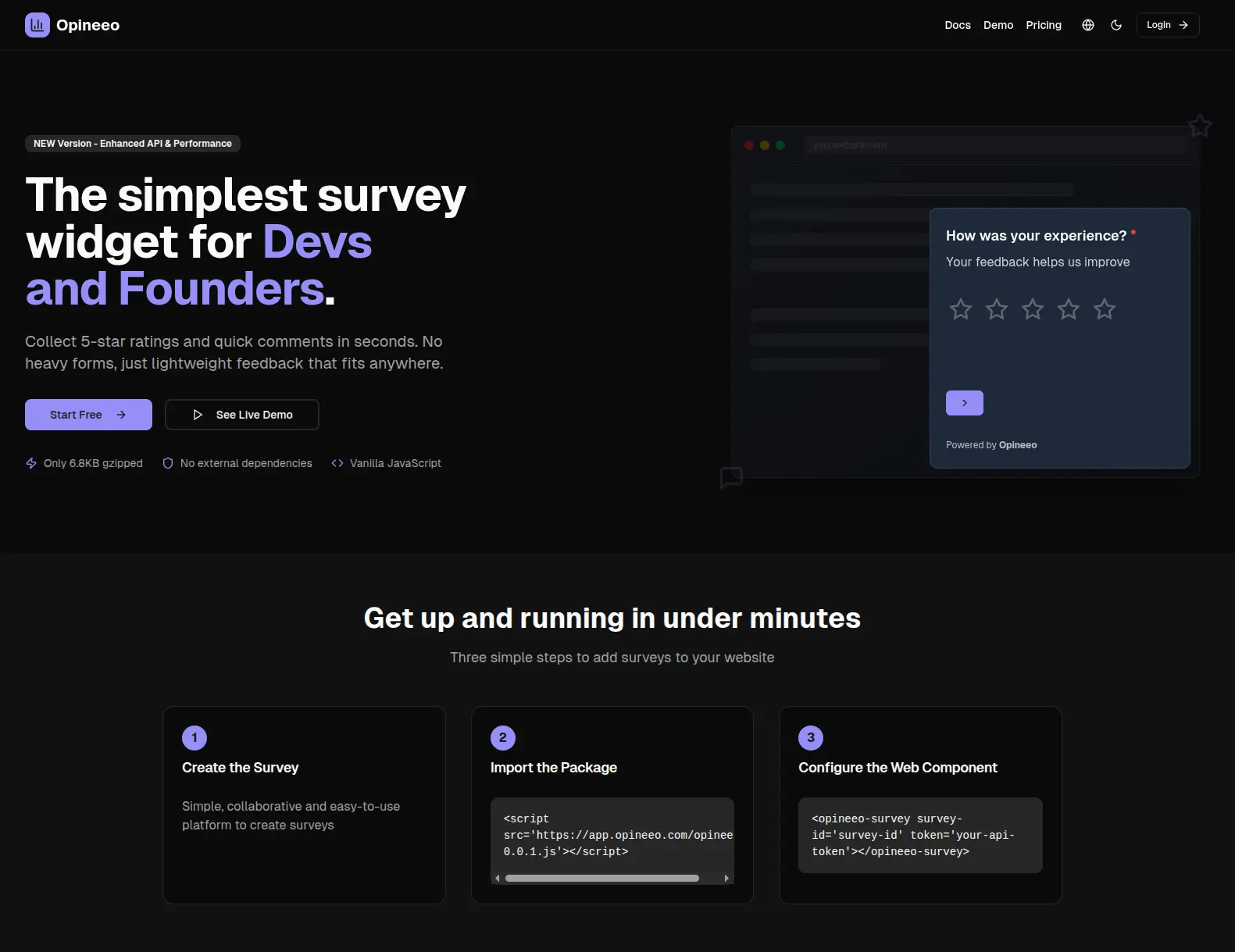 Screenshot 1 of Opineeo