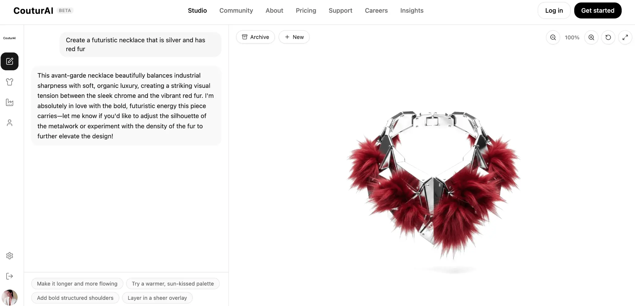 Screenshot 2 of CouturAI