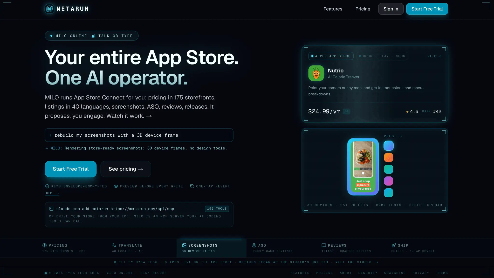 Screenshot 1 of MetaRun