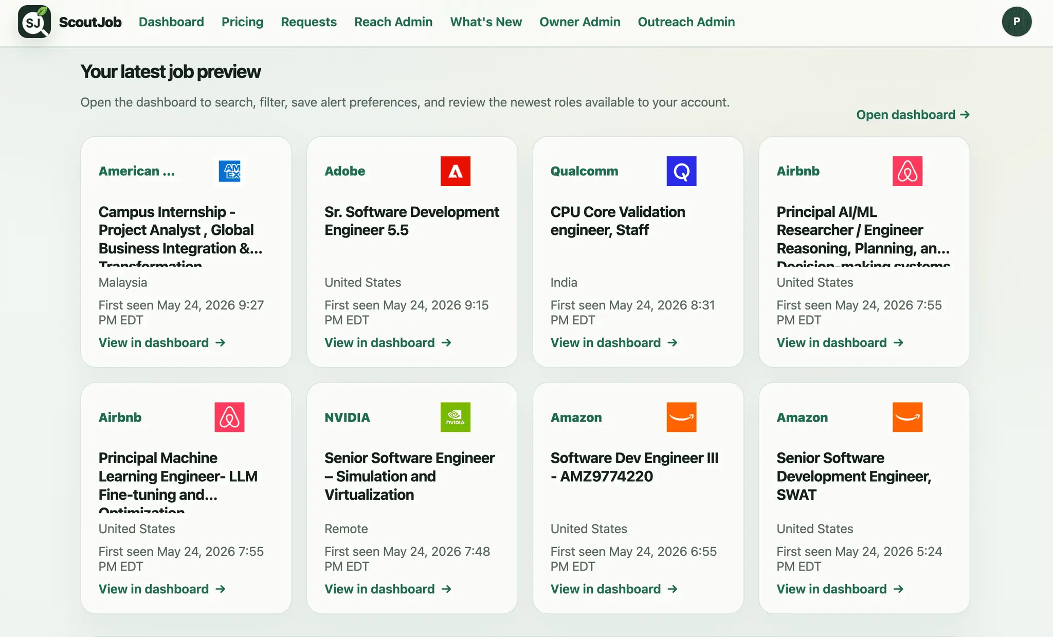 Screenshot 3 of ScoutJob.me