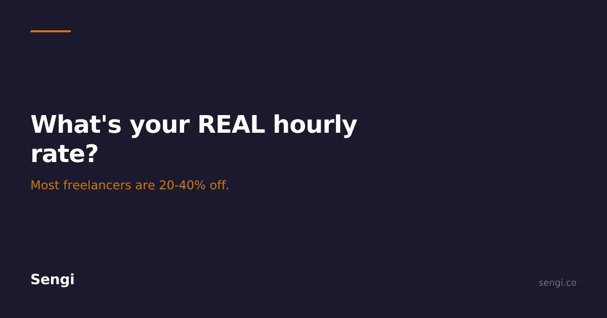 Screenshot 1 of Free Freelance Effective Rate Calculator