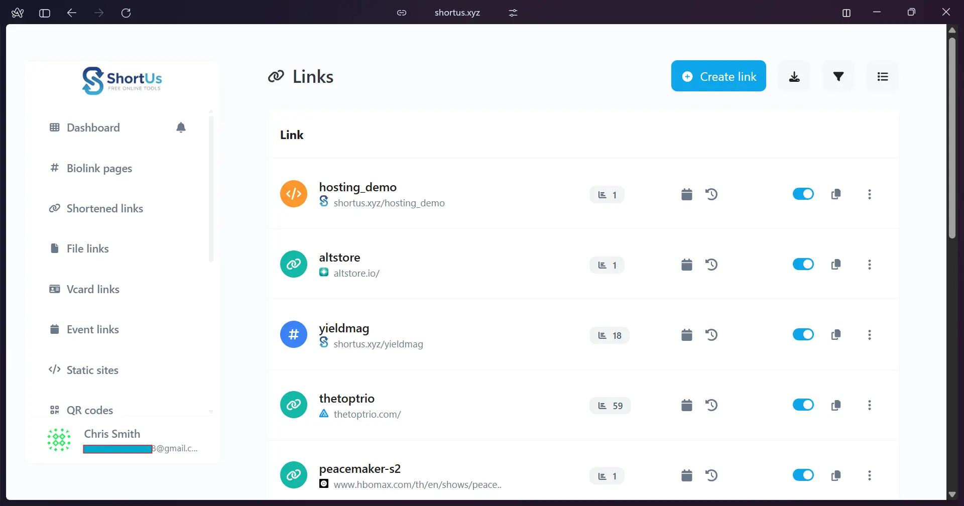 Screenshot 1 of SHORTUS