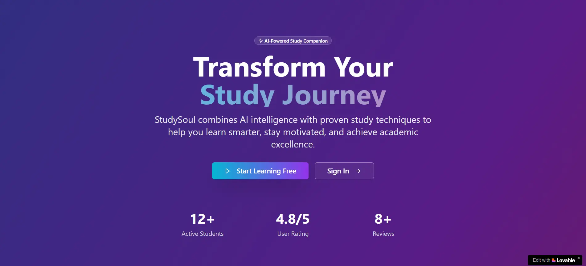 Screenshot 1 of StudySoul