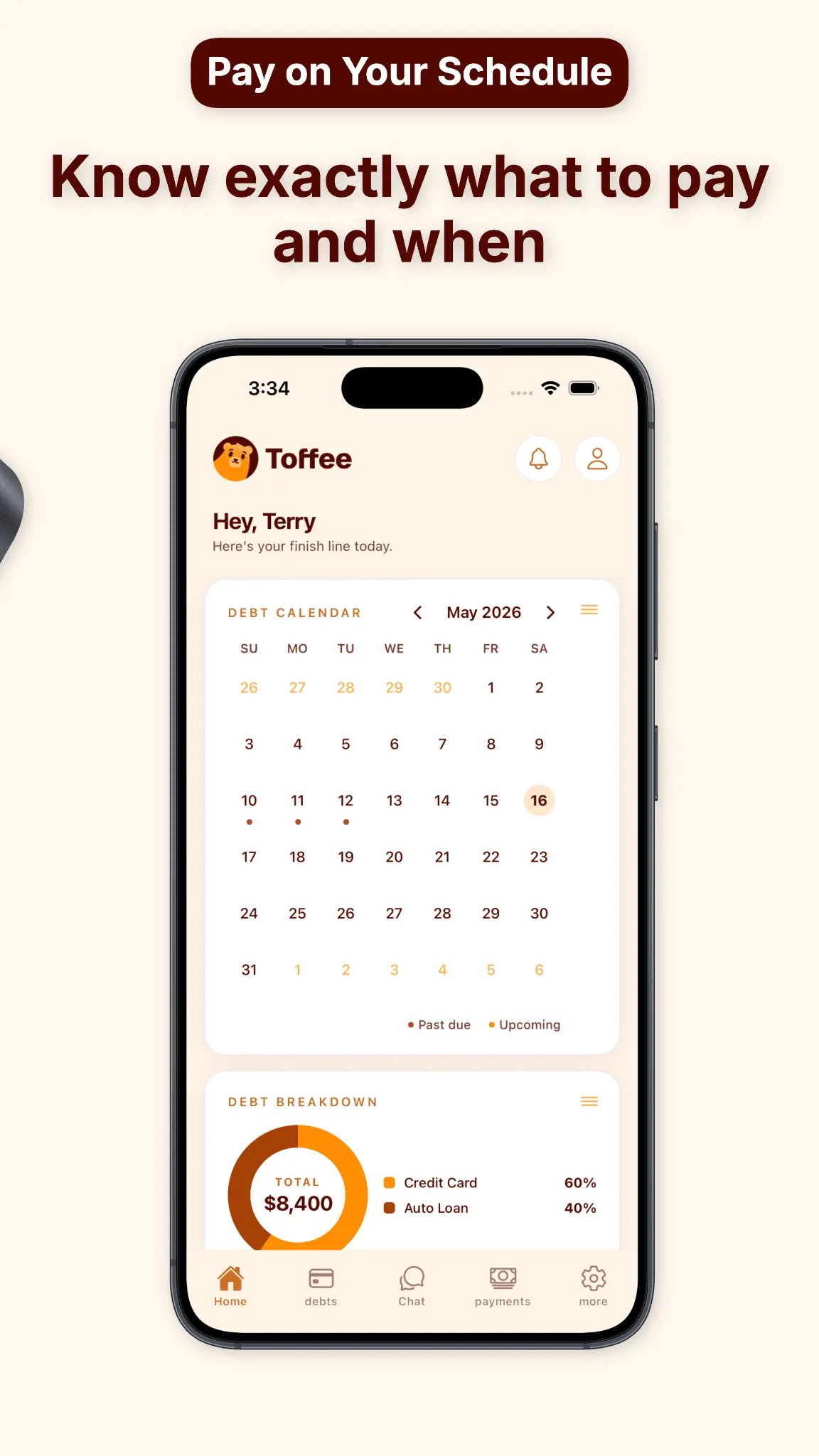 Screenshot 6 of Toffee: AI Debt Coach