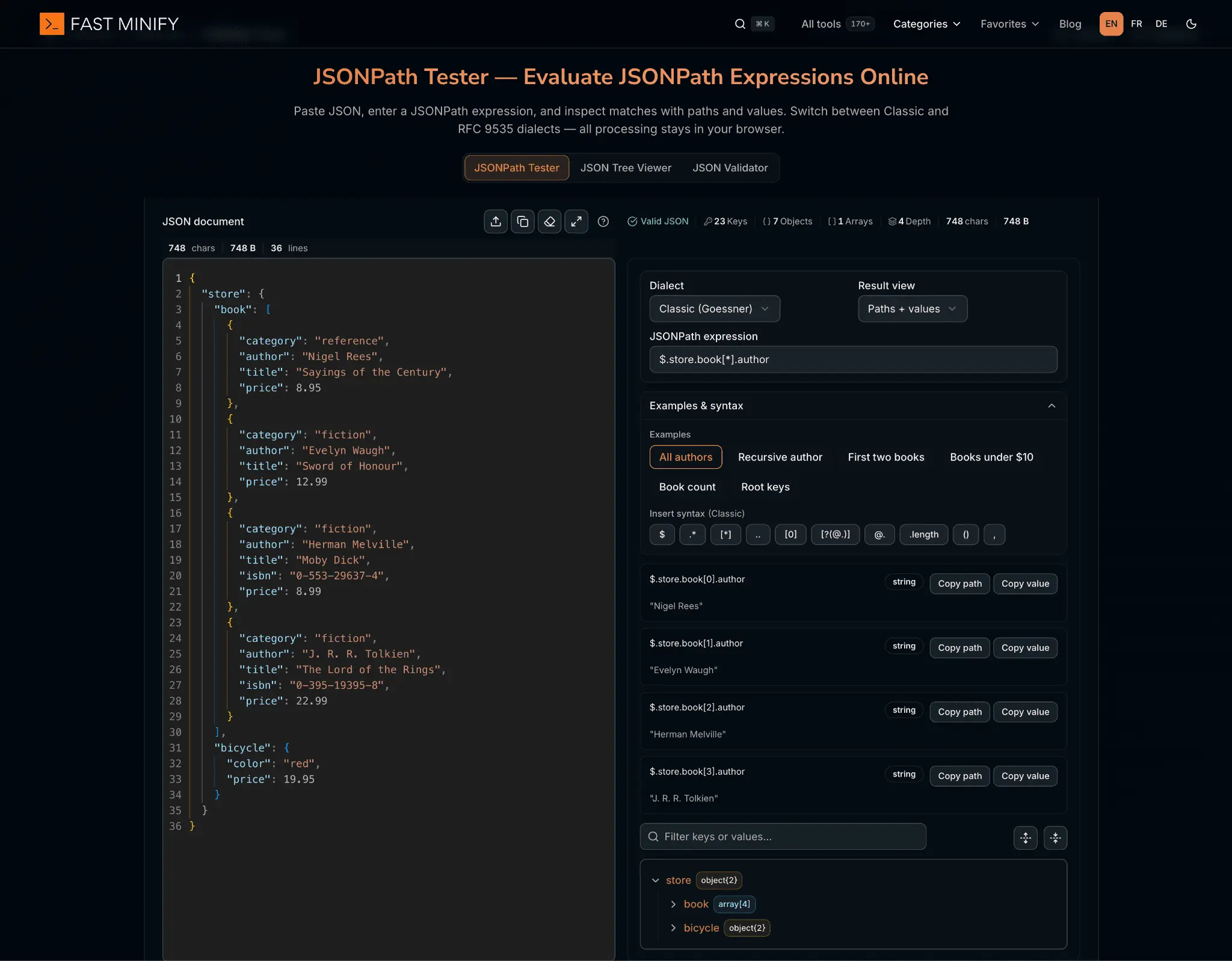 Screenshot 5 of FastMinify