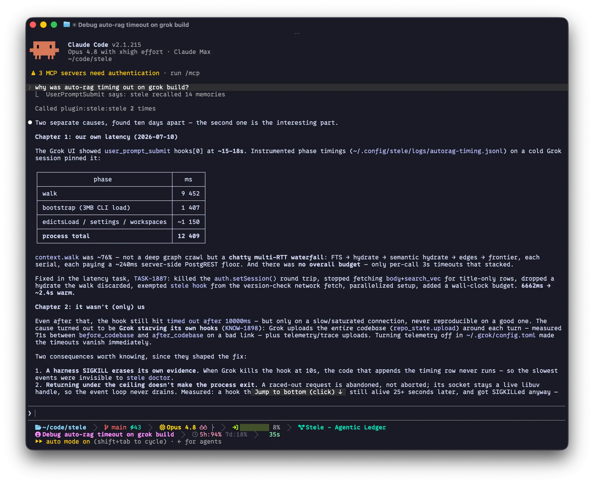 Screenshot 5 of Stele- Agentic Ledger