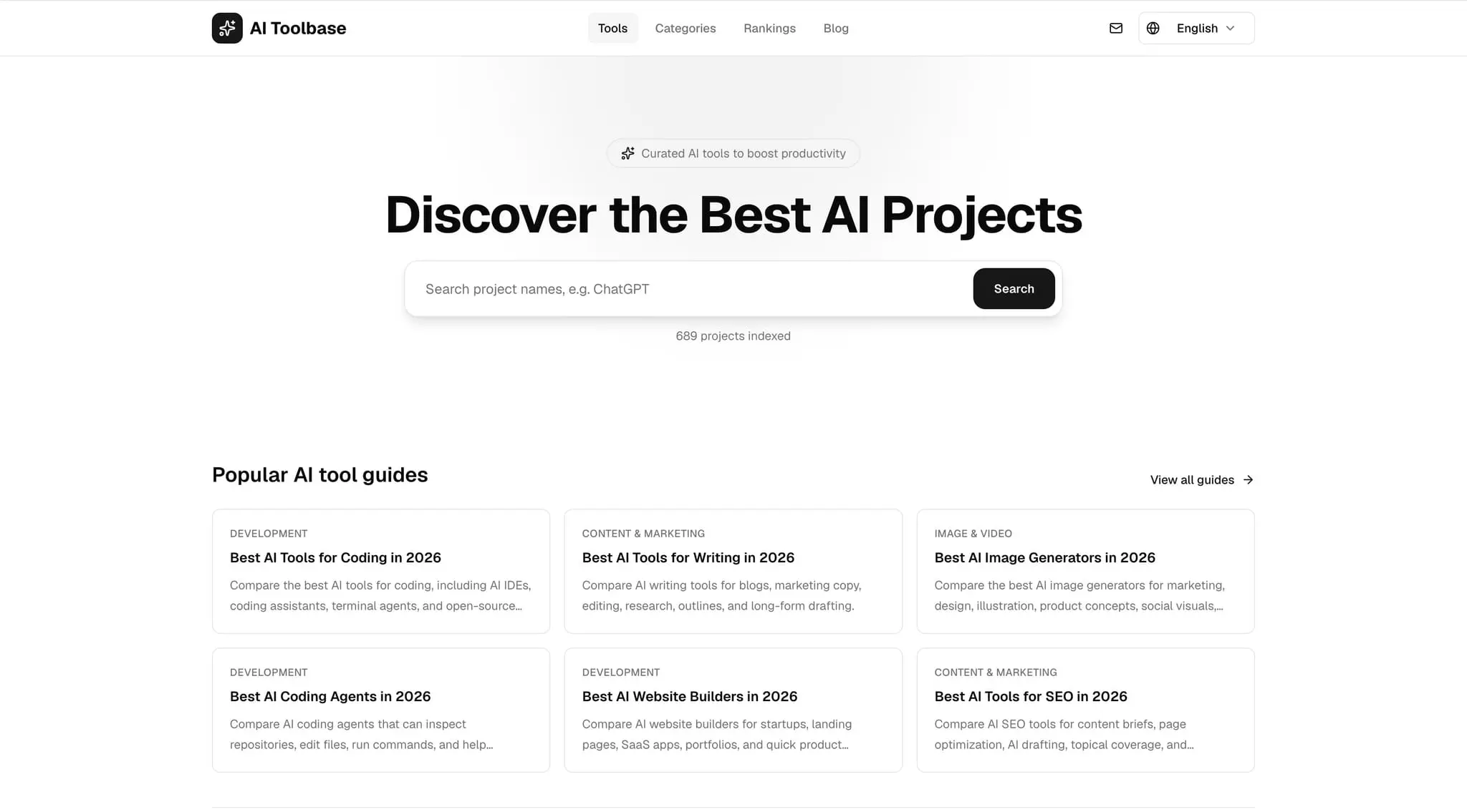 Screenshot 1 of AI Toolbase
