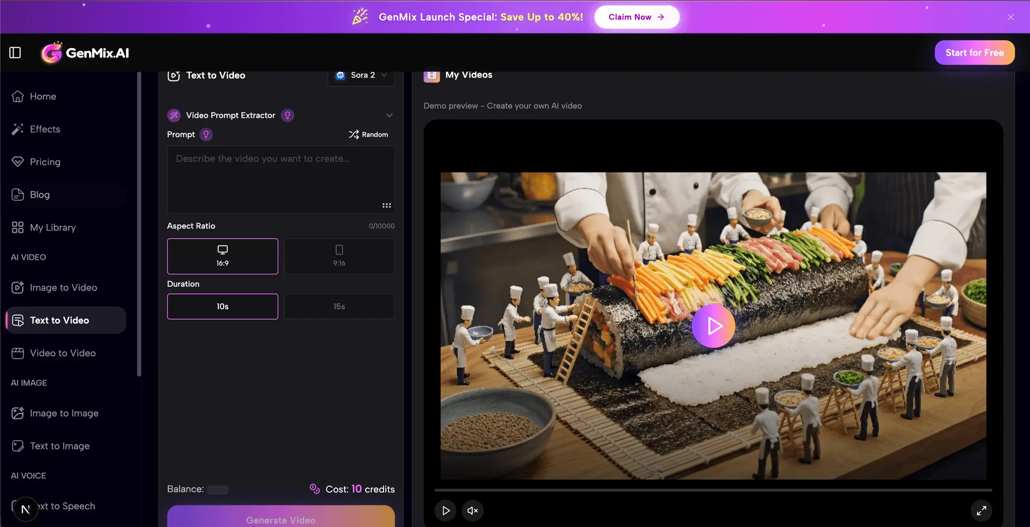 Screenshot 1 of GenMix