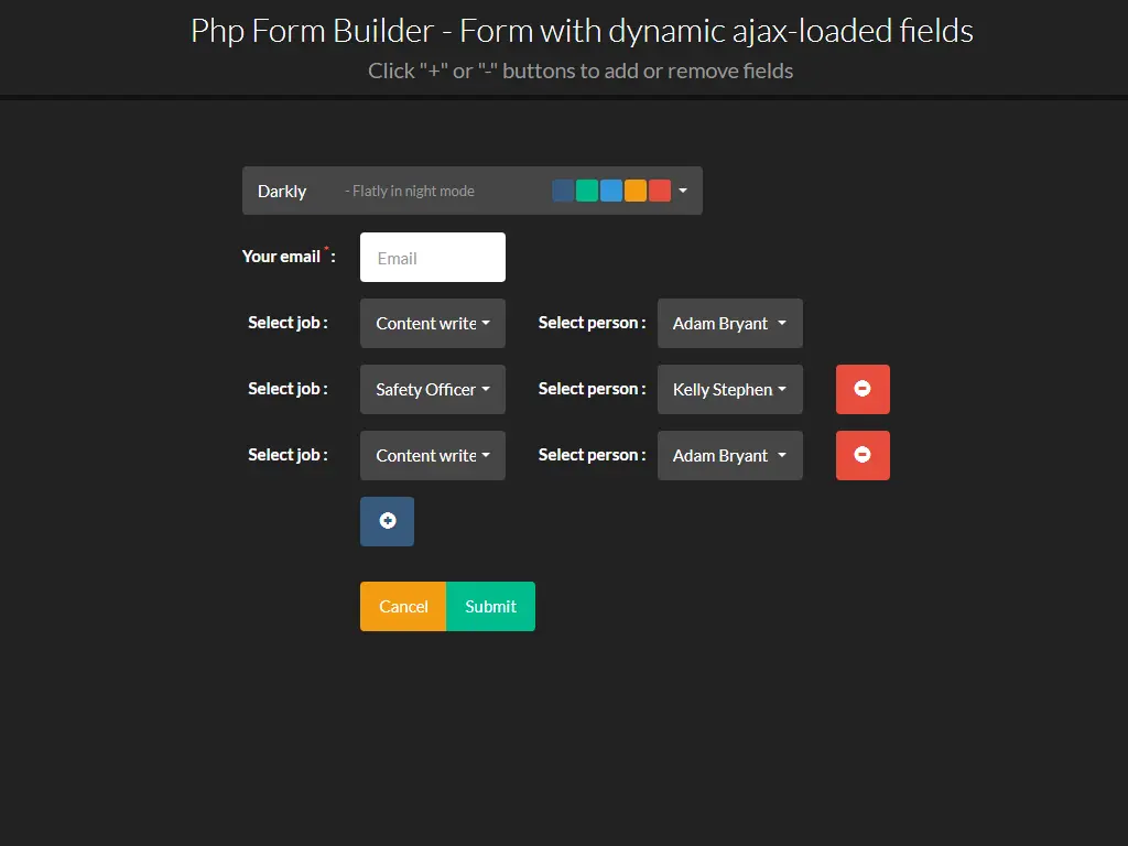 Screenshot 7 of PHP Form Builder