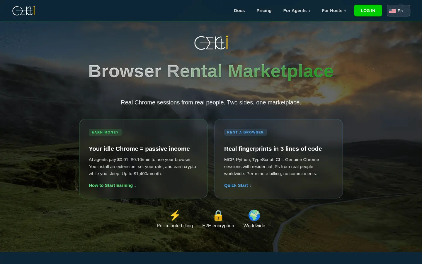 Screenshot 1 of Ceki Browser