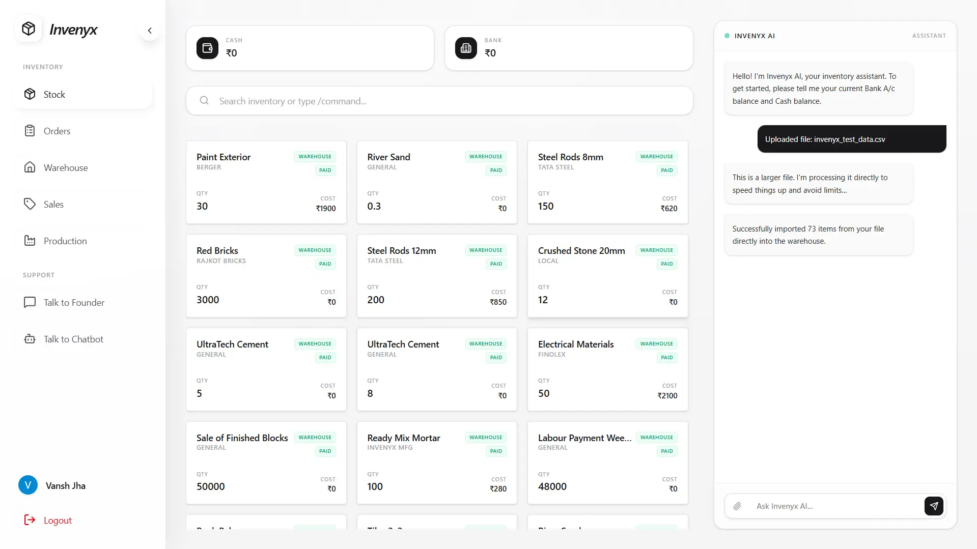 Screenshot 1 of Invenyx