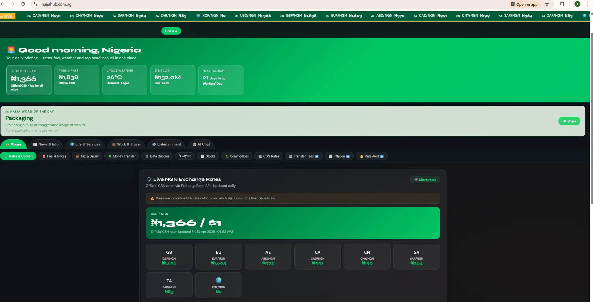 Screenshot 2 of NaijaHub
