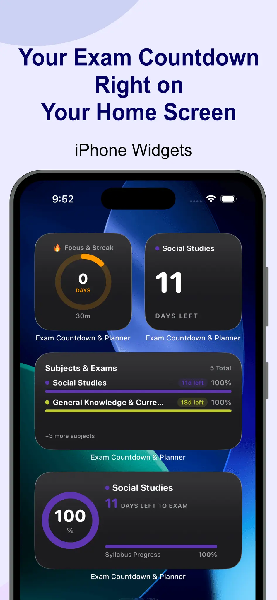 Screenshot 6 of Poro: Exam Countdown & Study Planner