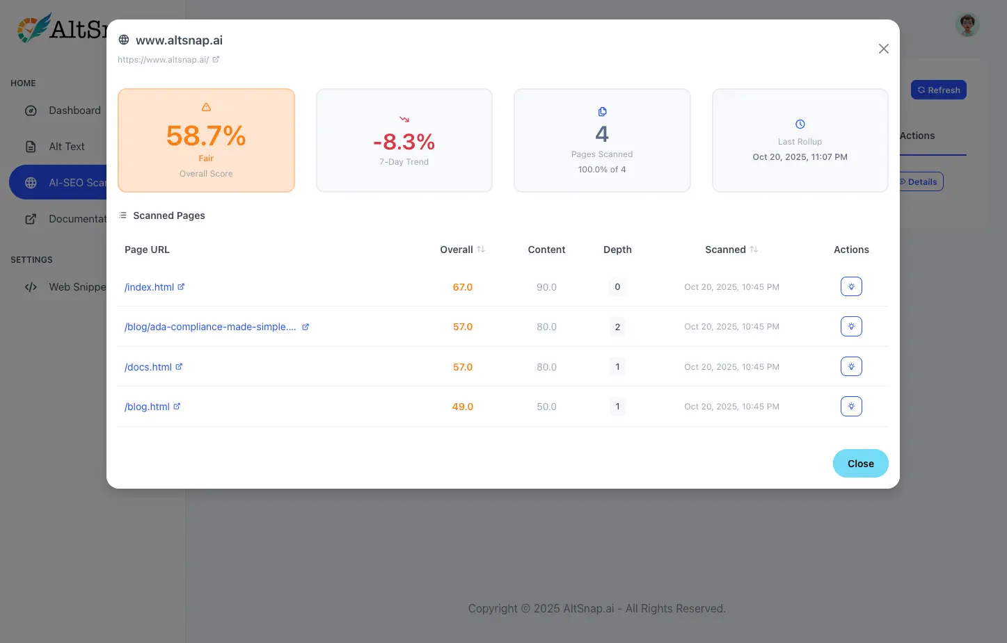 Screenshot 8 of AltSnap.ai
