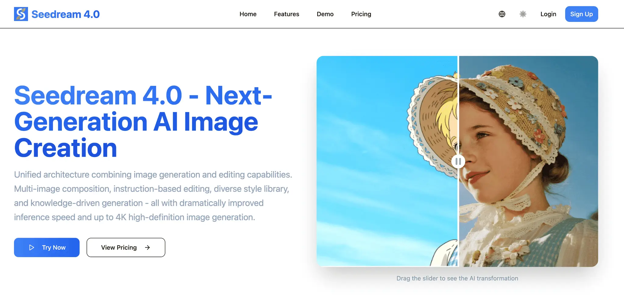 Screenshot 2 of Seedream 4.0
