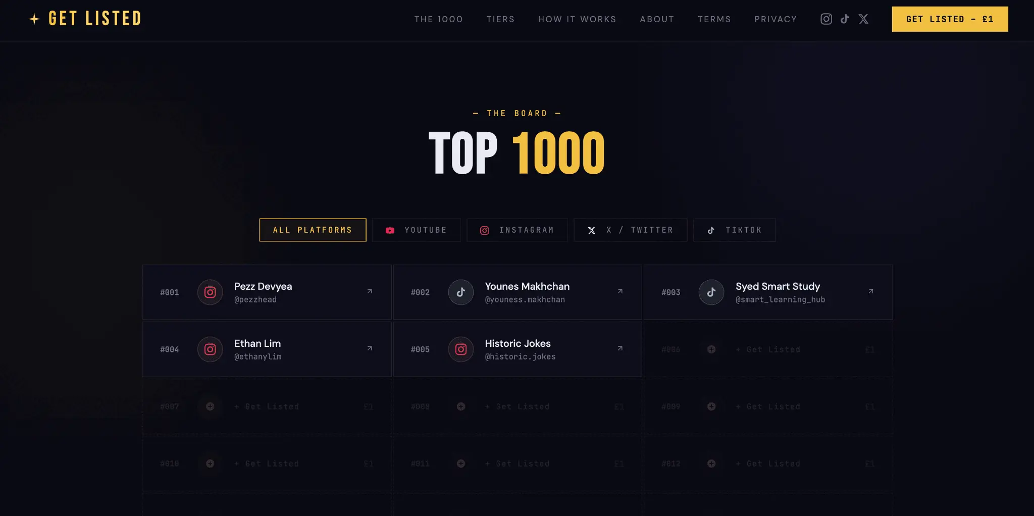 Screenshot 2 of Get Listed