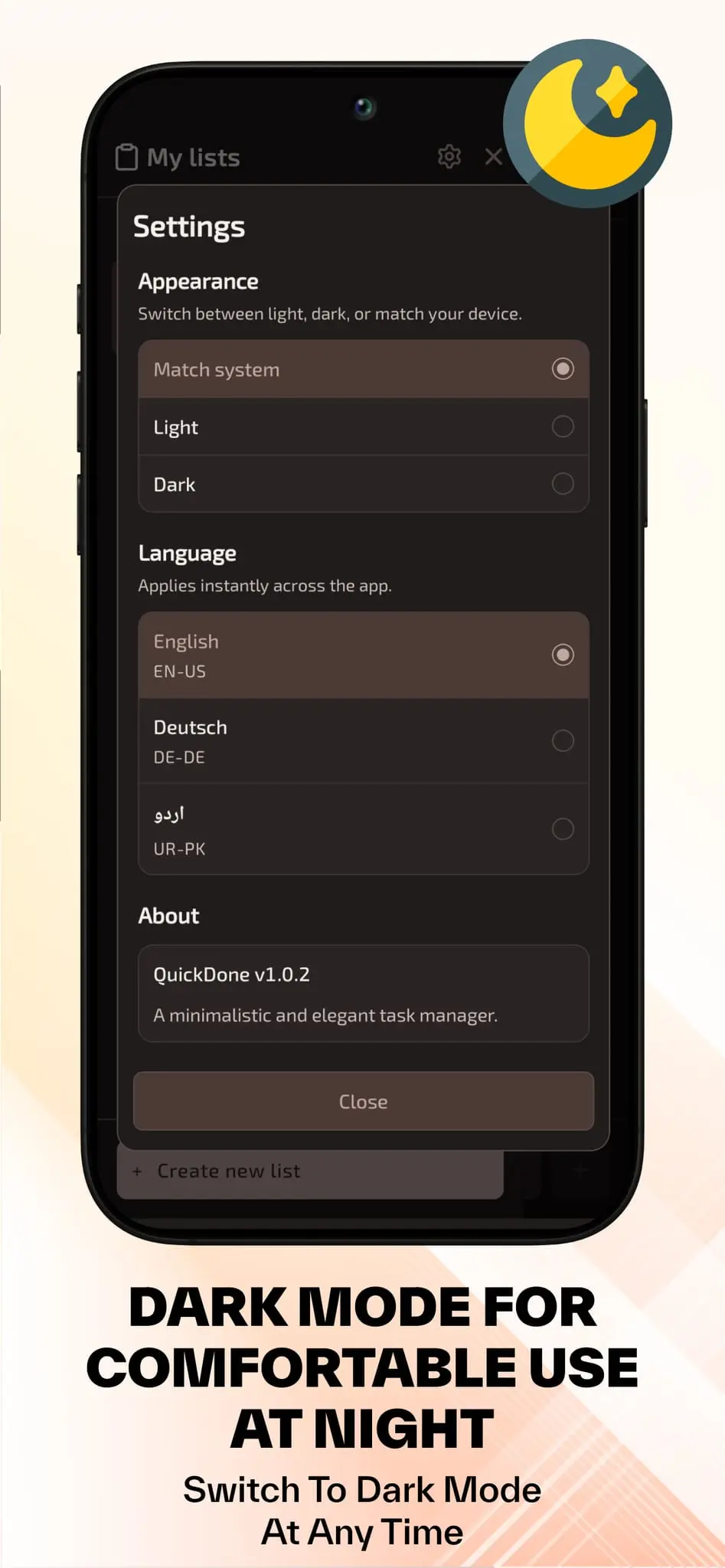 Screenshot 2 of QuickDone – Private To-Do & Tasks