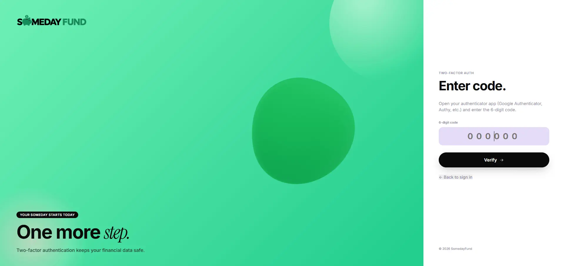 Screenshot 2 of SomedayFund