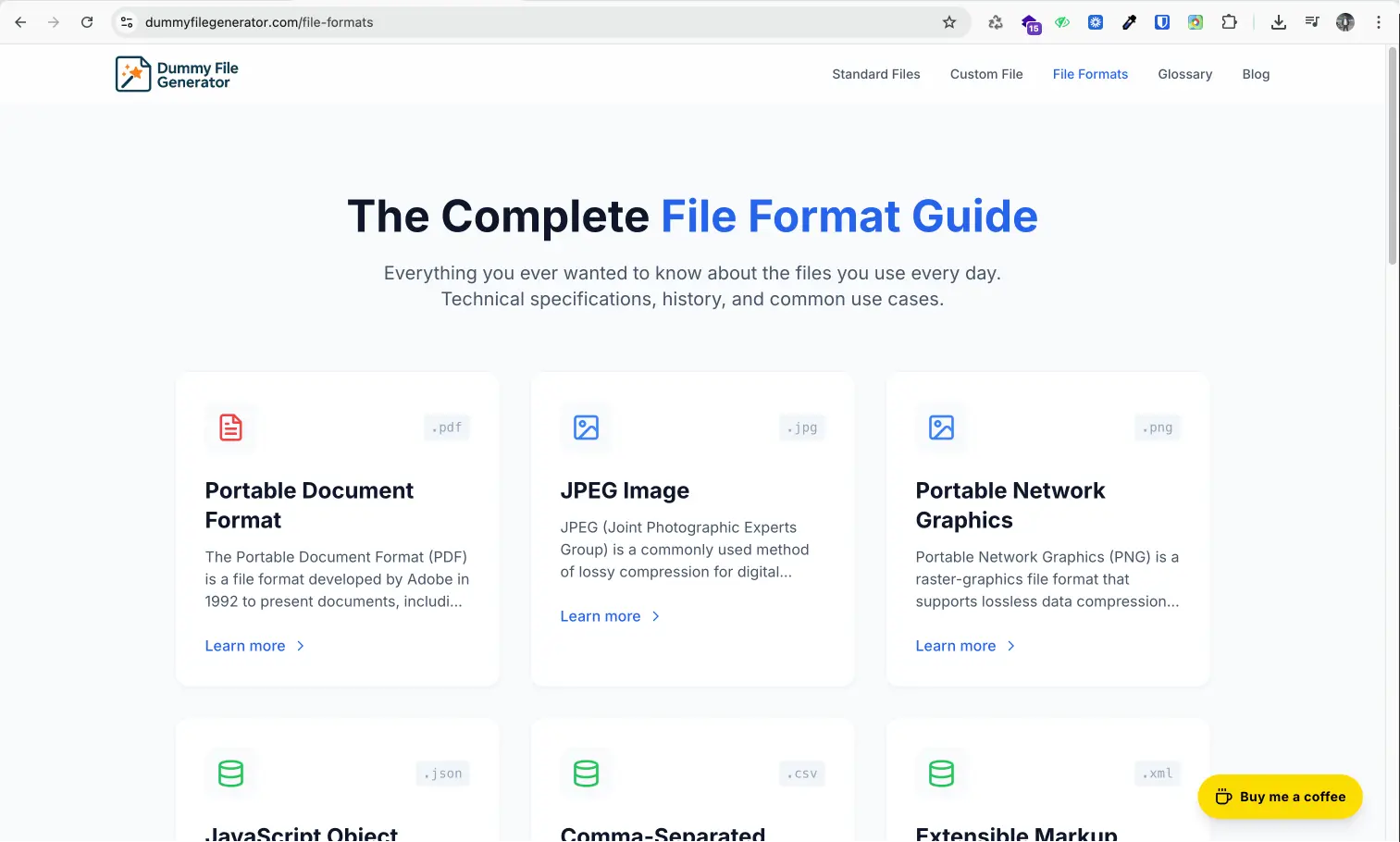 Screenshot 1 of Dummy File Generator