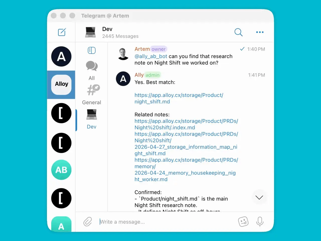 Screenshot 4 of Alloy