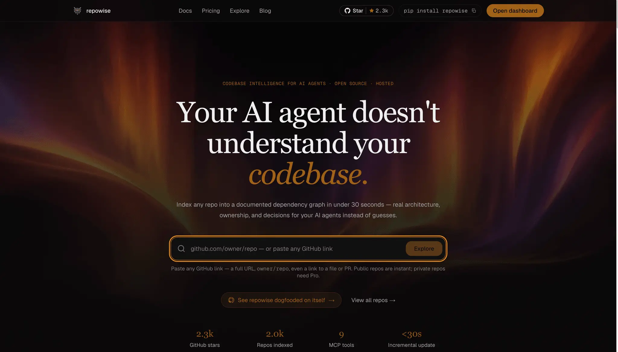 Screenshot 1 of Repowise