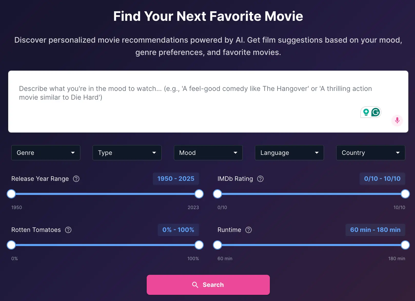 Screenshot 1 of MoovAI.net