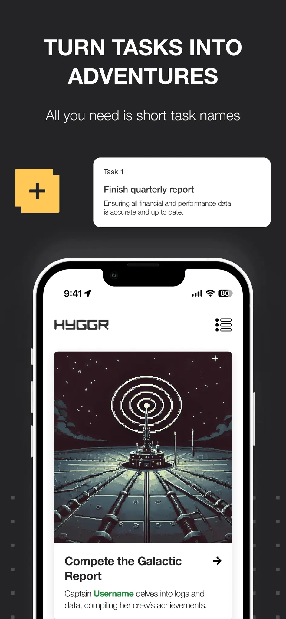 Screenshot 1 of Hyggr