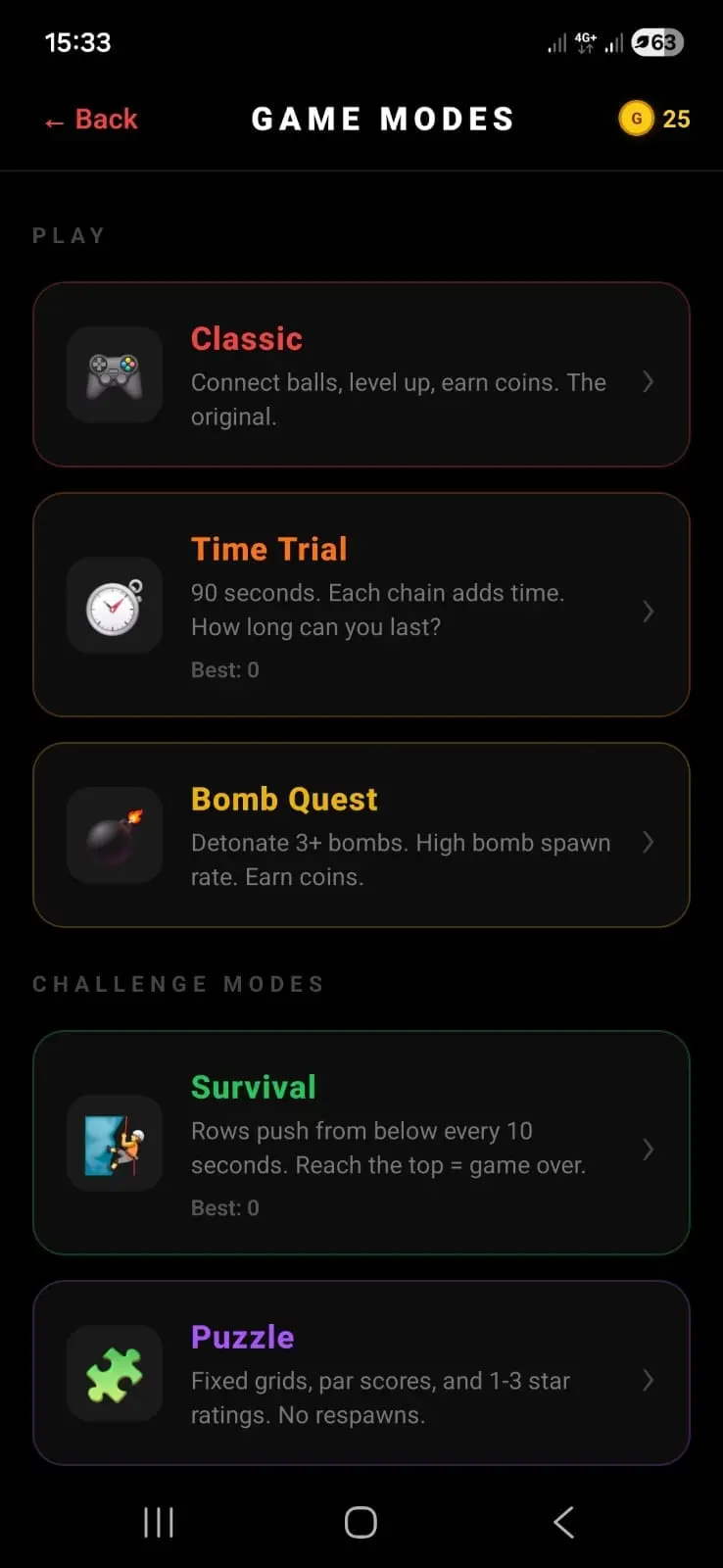 Screenshot 3 of Ball Chain
