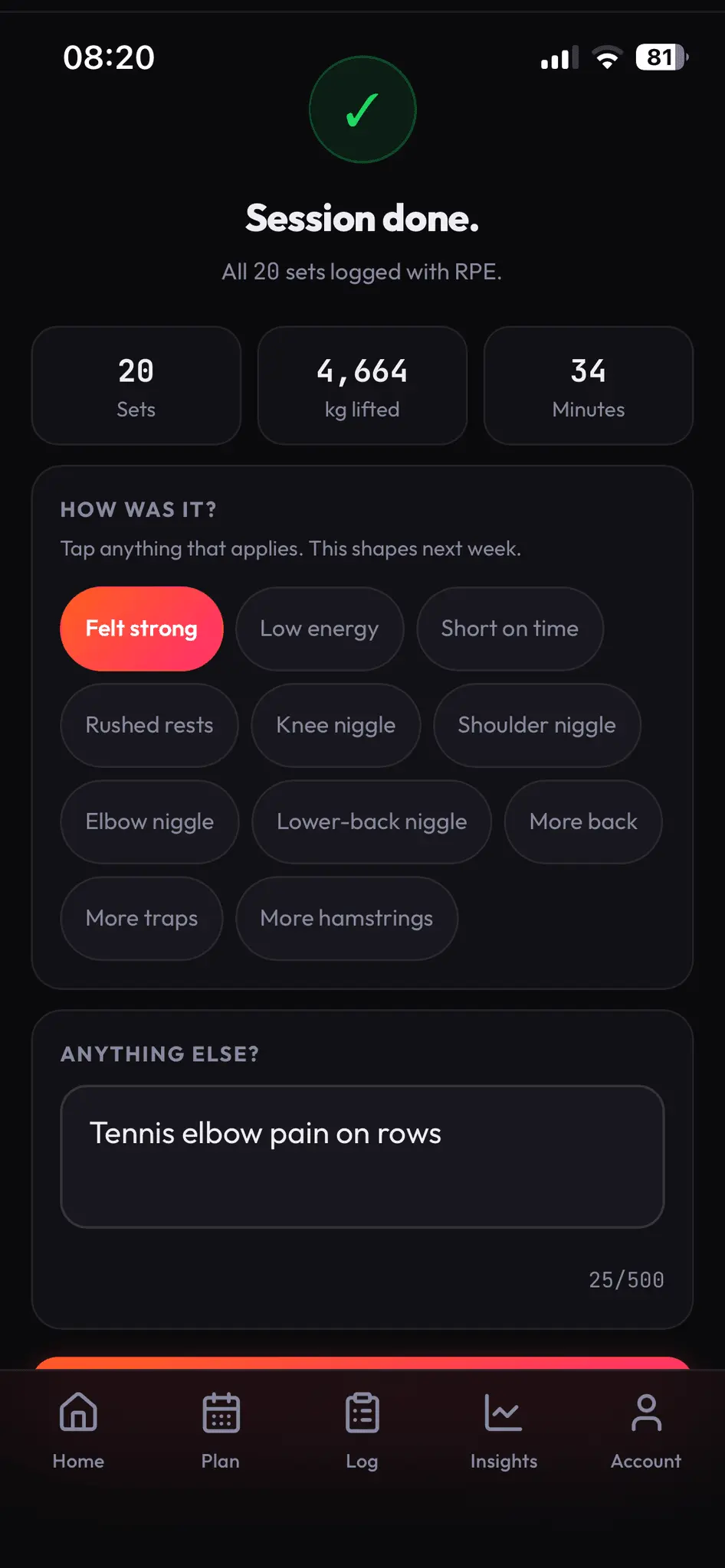 Screenshot 8 of Adaptiv Performance