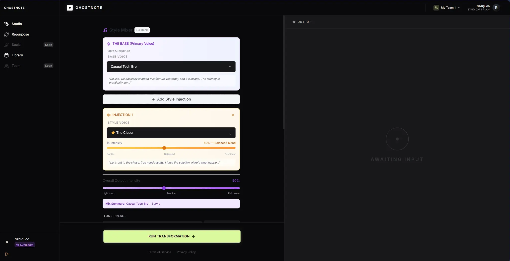 Screenshot 1 of GhostNote