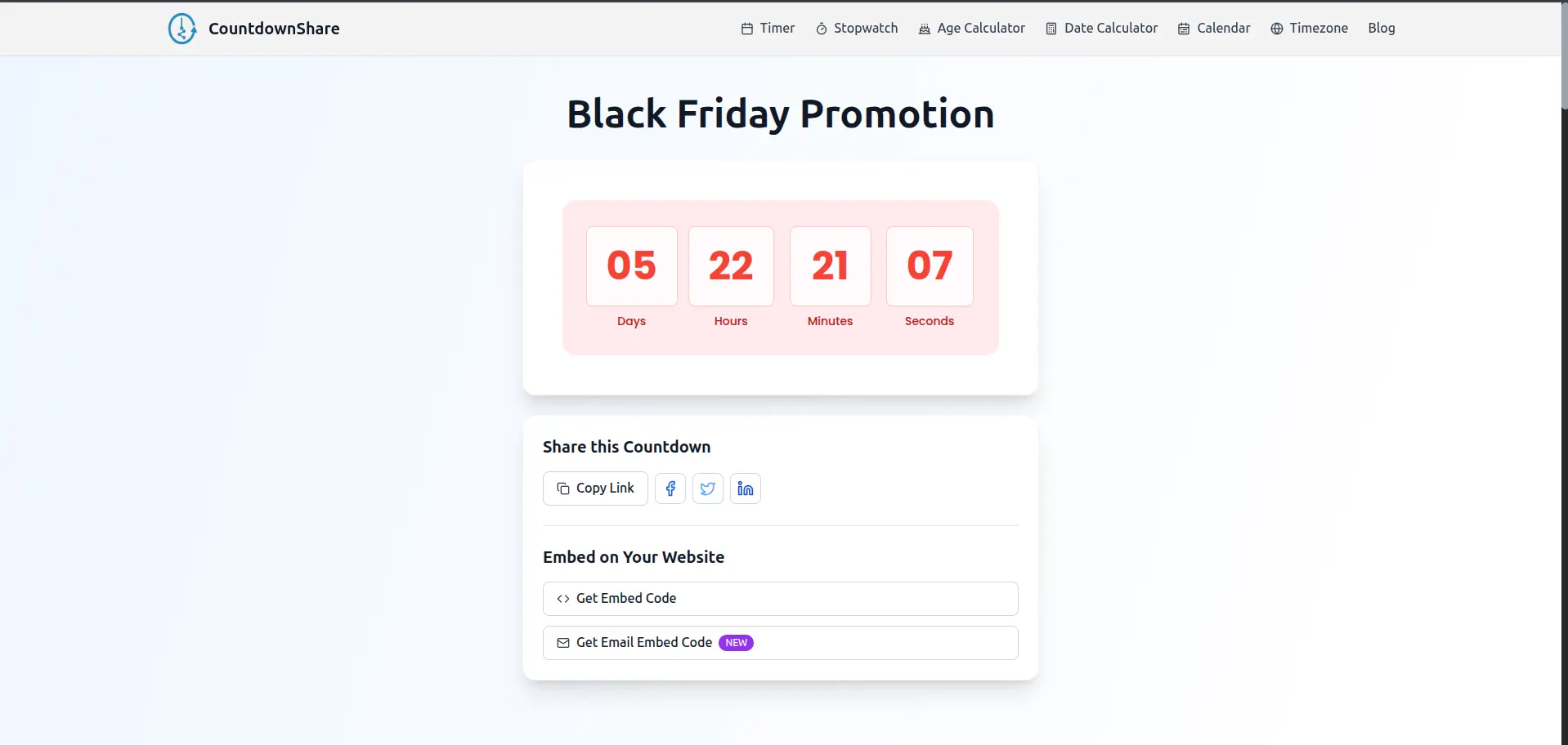 Screenshot 3 of Free Online Timer & Countdown Tool