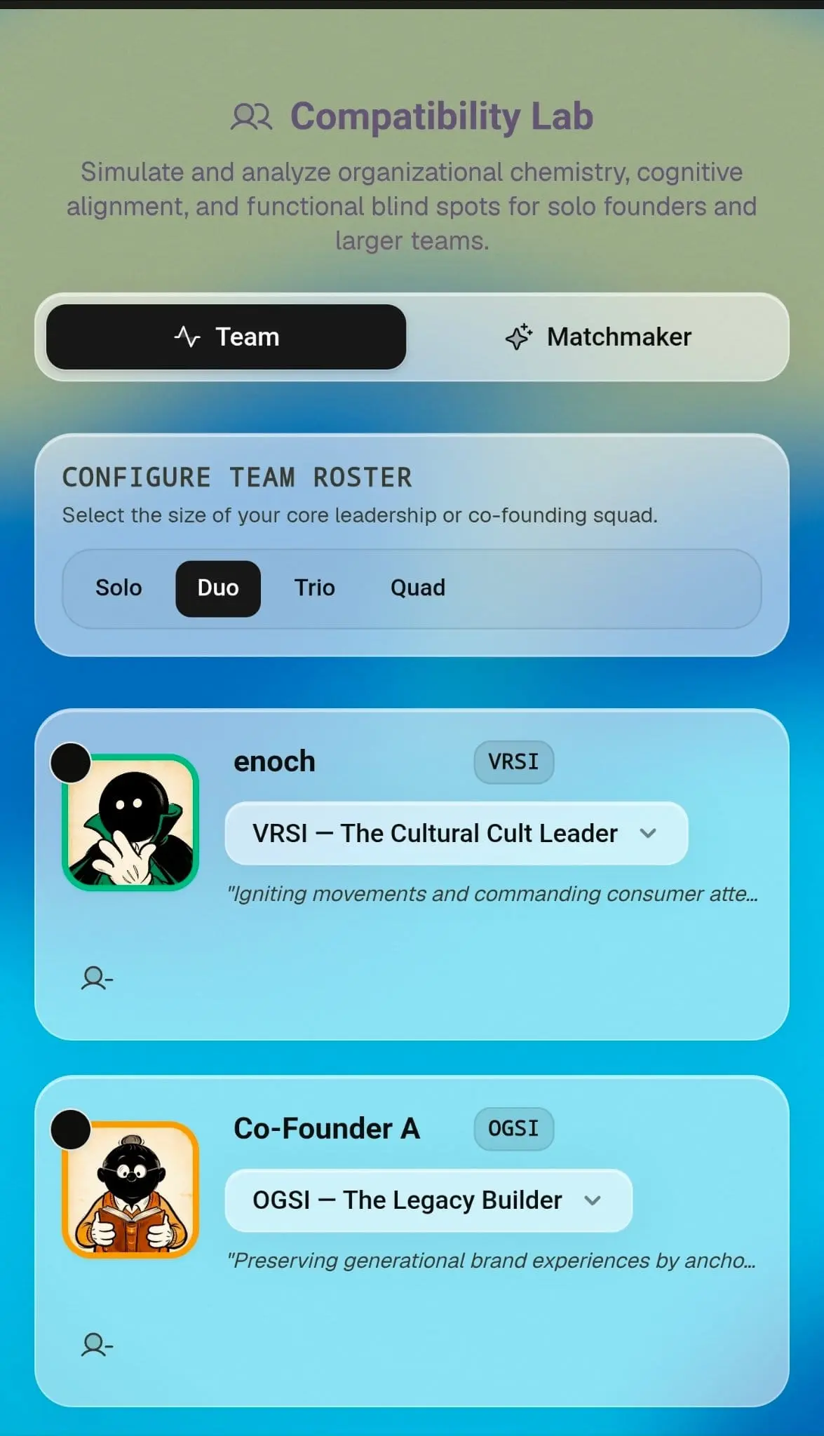Screenshot 5 of Founder DNA