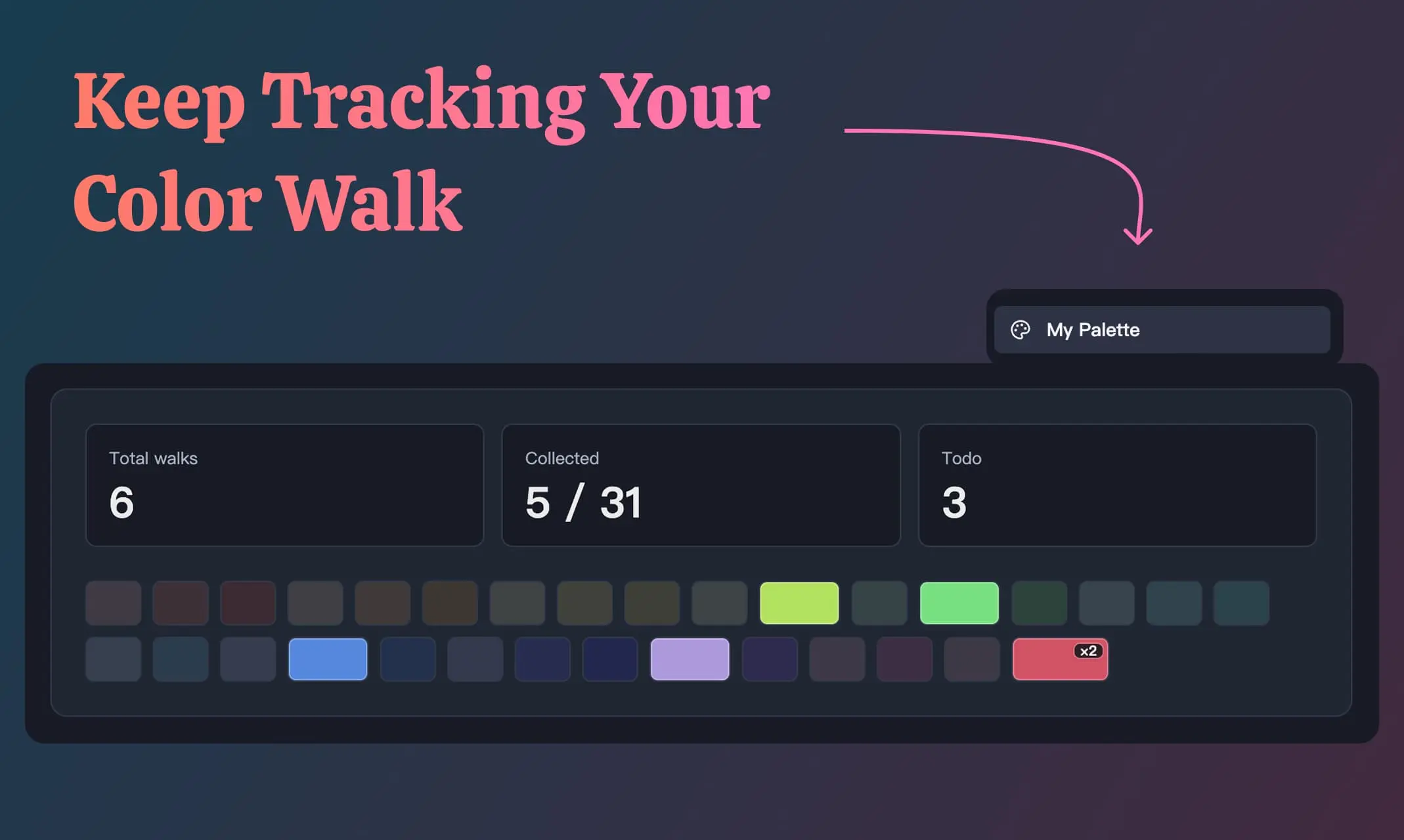 Screenshot 2 of TheColorWalk