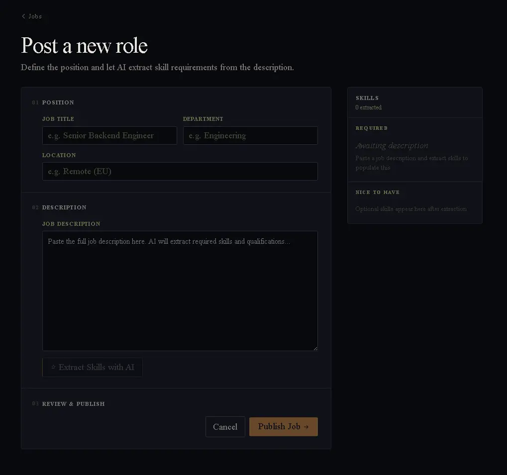 Screenshot 2 of CVault AI