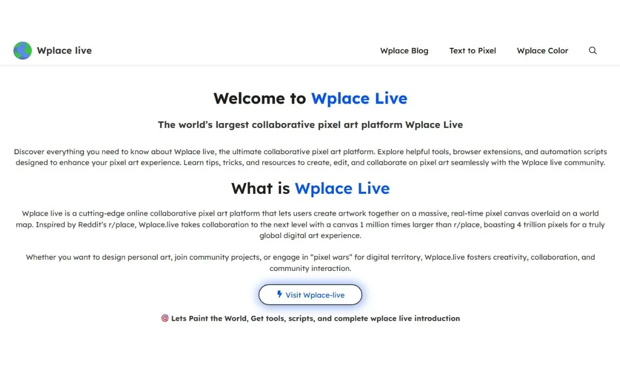 Screenshot 2 of Wplace Live