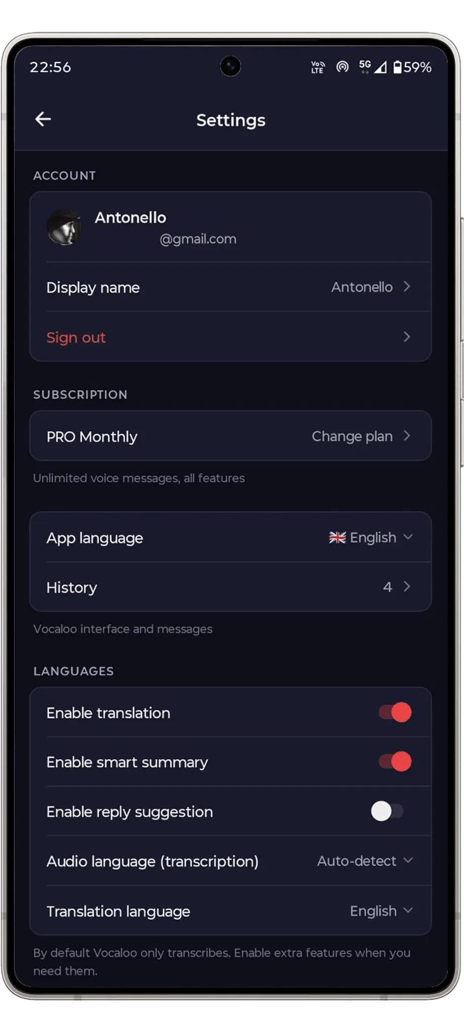 Screenshot 5 of Vocaloo
