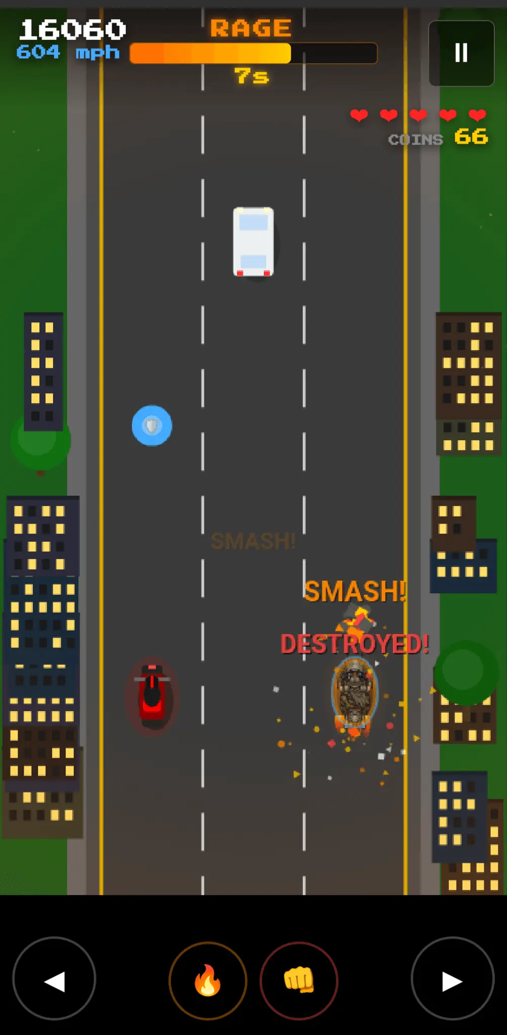 Screenshot 4 of Road Rage Runner: Highway Moto