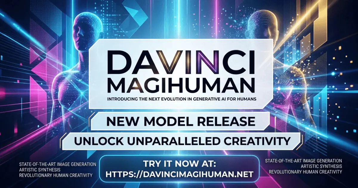 Screenshot 1 of Davinci MagiHuman AI Video Generator
