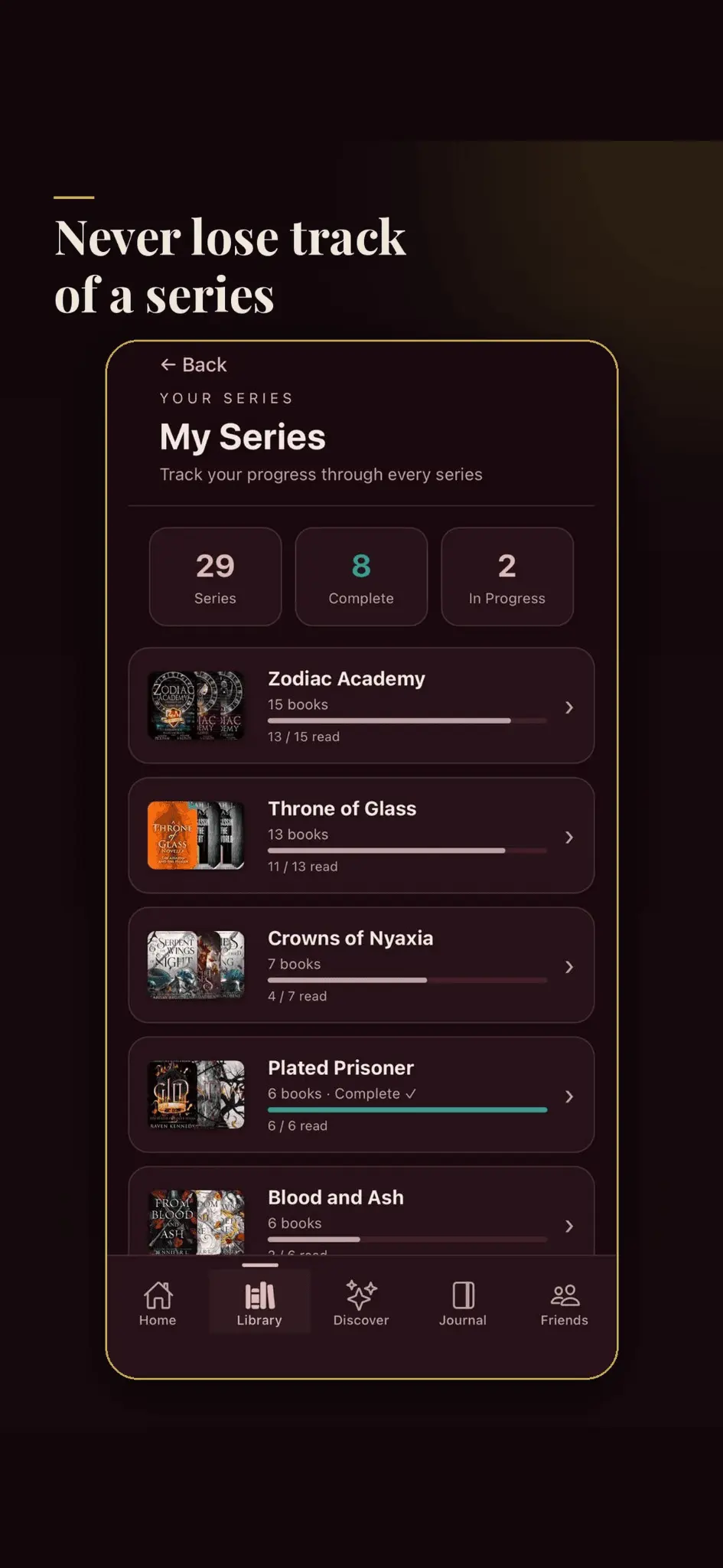 Screenshot 5 of LitList: Book Tracker & TBR
